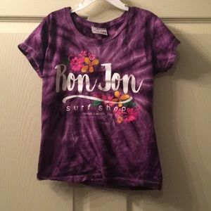 Purple tie dye Ron-John surf shop t shirt